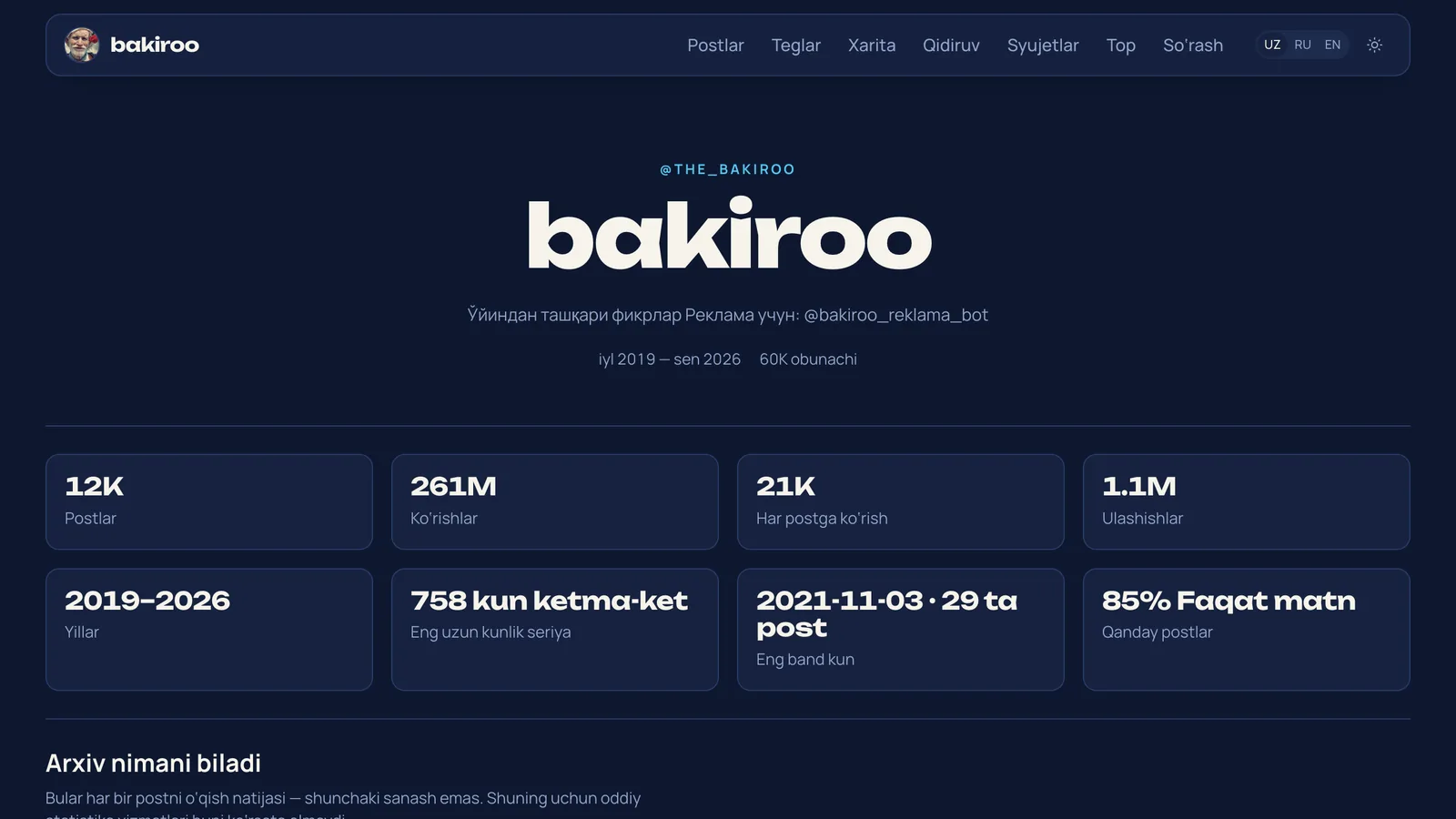Chuqur statistika